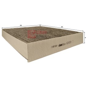 Köp Kupéfilter av CLEAN FILTER NC2433CA till det låga priset 188,58 kr