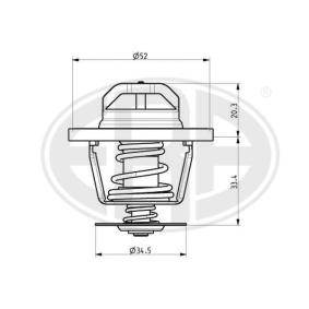 Achetez des Thermostat d'eau ERA 350214A à prix pour 15,83 €