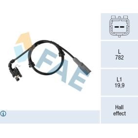 Comprar Sensor ABS de FAE 78548 a bajo precio de 33,12 €