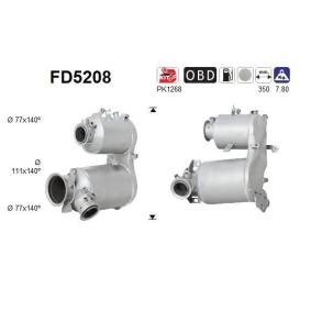 Partikelfilter (DPF) von AS für A3 Schrägheck (8V1, 8VK) günstig online kaufen
