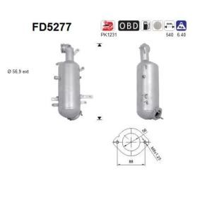 Achetez des Filtre à particules AS FD5277 à prix pour 510,50 €
