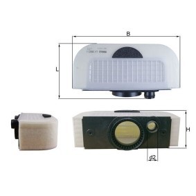 Luftfilter LX 3557/1
