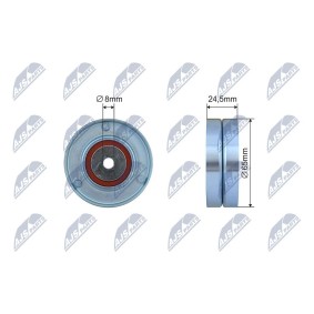 Comprar Polea tensora, correa poli V de NTY RNK-AU-069 a bajo precio de 16,93 €