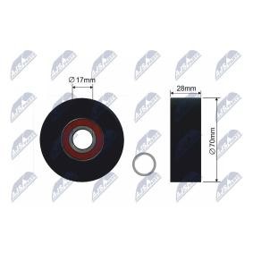 Compre Polea tensora, correa trapezoidal de NTY online para B10 Touring (E34) a precios moderados