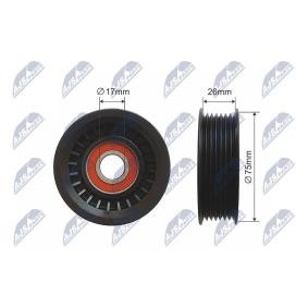 Compre Rolo tensor, correia trapezoidal da NTY RNK-CH-033 a um preço baixo por 12,86 €