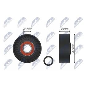 Comprar Polea tensora, correa trapezoidal de NTY RNK-DW-014 a bajo precio de 13,65 €
