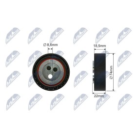 Achetez des Poulie, tendeur de courroie d'accessoire NTY RNK-FT-020 à prix pour 26,92 €