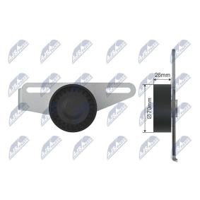 Compre Rolo tensor, correia trapezoidal estriada da NTY RNK-RE-021 a um preço baixo por 21,02 €