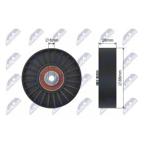 Compre Rolo tensor, correia trapezoidal estriada da NTY RNK-RE-025 a um preço baixo por 19,29 €