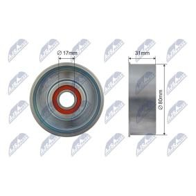 Compre Rolo tensor, correia trapezoidal estriada da NTY RRK-NS-003 a um preço baixo por 29,22 €