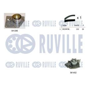 Achetez des Kit de distribution + pompe à eau RUVILLE 5501132 à prix pour 185,71 €