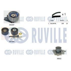 Achetez des Kit de distribution + pompe à eau RUVILLE 5501331 à prix pour 141,38 €