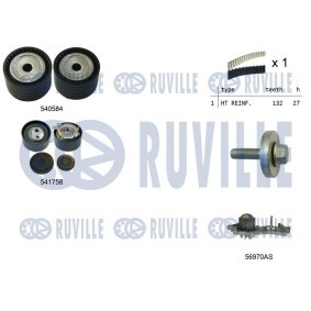 Achetez des Kit de distribution + pompe à eau RUVILLE 5502981 à prix pour 206,07 €