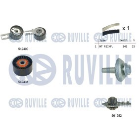 Achetez des Kit de distribution + pompe à eau RUVILLE 5503581 à prix pour 219,09 €