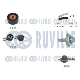 Achetez des Kit de distribution + pompe à eau RUVILLE 5503681 à prix pour 151,01 €