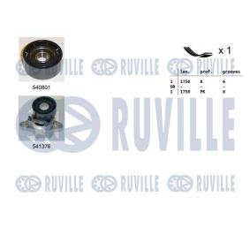 Keilrippenriemensatz von RUVILLE