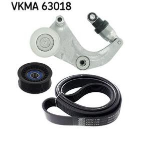 Achetez des Jeu de courroies trapézoïdales à nervures SKF VKMA 63018 à prix pour 158,83 €
