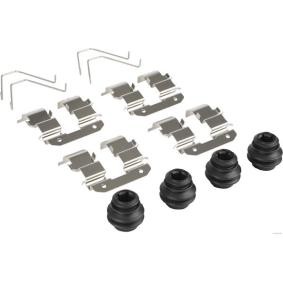 Comprar Kit de accesorios, pastillas de frenos de HERTH+BUSS JAKOPARTS J3660529 a bajo precio de 13,45 €