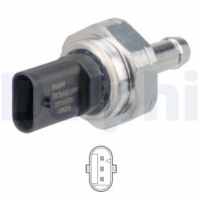 Compre Sensor, pressãodos gases de escape da DELPHI DPS00035-12B1 a um preço baixo por 46,72 €