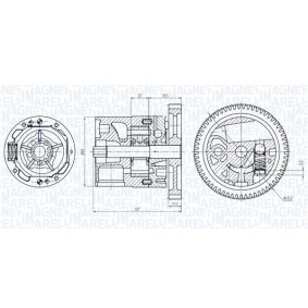 Achetez des Pompe à huile MAGNETI MARELLI 351516000040 à prix pour 183,83 €
