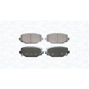 Achetez des Plaquettes de frein MAGNETI MARELLI 363916061273 à prix pour 92,71 €