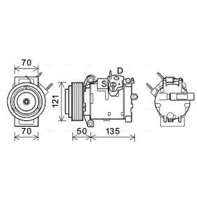 Acquista Compressore aria condizionata da AVA COOLING SYSTEMS JEAK066 a buon mercato per soli 645,79 €