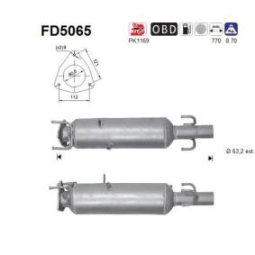 Partikelfilter (DPF) FD5065 von AS günstig für 541,46 € online kaufen