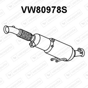 Partikelfilter (DPF) für VW von VENEPORTE