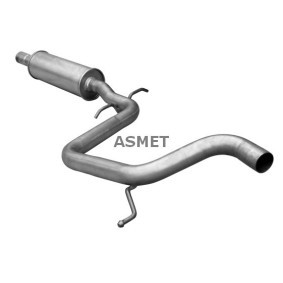 Mittelschalldämpfer von ASMET für Golf VI Variant (AJ5) günstig online kaufen