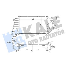 Köp Intercooler av KALE OTO RADYATOR 344760 till det låga priset 1249,51 kr
