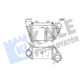 Köp Intercooler av KALE OTO RADYATOR 352460 till det låga priset 2109,88 kr