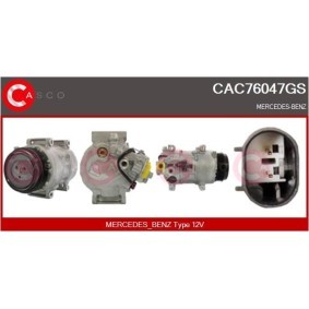 Kjøp AC-kompressor av CASCO CAC76154AS til den lave prisen 6571,54 NOK