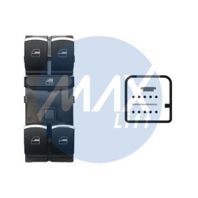 Comprar Interruptor de elevalunas de MAX SVW125 a bajo precio de 72,53 €