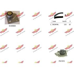 Wasserpumpe + Zahnriemensatz des Herstellers AUTOKIT - Originalware Artikelnummer: 04.5120PA2