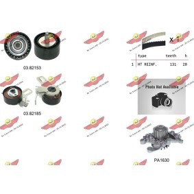 Achetez des Kit de distribution + pompe à eau AUTOKIT 04.5476PA à prix pour 252,58 €