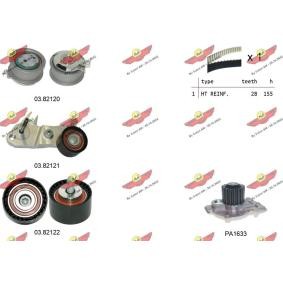 Wasserpumpe + Zahnriemensatz des Herstellers AUTOKIT - Originalware Artikelnummer: 04.5481PA