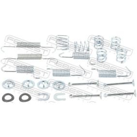 Köp Monteringssats för bromsbackar (parkeringsbroms) av FEBEST 2504-4007R-KIT till det låga priset 242,53 kr