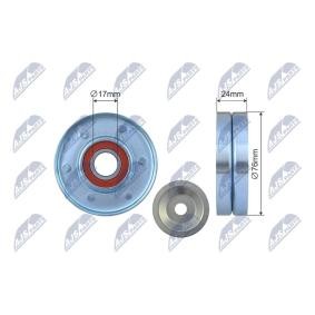 Compre Rolo tensor, correia trapezoidal estriada da NTY RNK-AU-075 a um preço baixo por 14,86 €