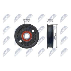 Compre Rolo tensor, correia trapezoidal estriada da NTY RNK-AU-077 a um preço baixo por 19,02 €