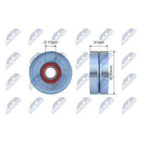Compre Rolo tensor, correia trapezoidal estriada da NTY RNK-CH-053 a um preço baixo por 20,84 €