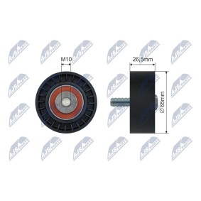 Compre Rolo tensor, correia trapezoidal estriada da NTY RNK-CT-053 a um preço baixo por 14,74 €