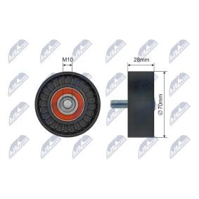 Compre Rolo tensor, correia trapezoidal estriada da NTY RNK-HY-520 a um preço baixo por 14,14 €