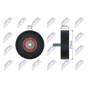 Compre Rolo tensor, correia trapezoidal estriada da NTY RNK-KA-011 a um preço baixo por 17,23 €