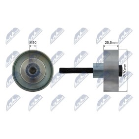 Comprar Polea tensora, correa poli V de NTY RNK-PL-040 a bajo precio de 28,88 €
