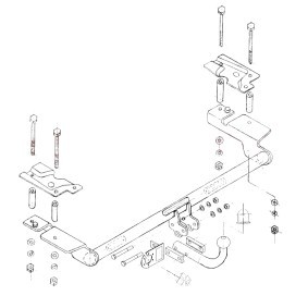 Anhängerkupplung F-120