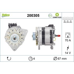 Köp Generator av VALEO 200305 till det låga priset 7023,87 kr