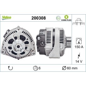Köp Generator av VALEO 200308 till det låga priset 2817,99 kr