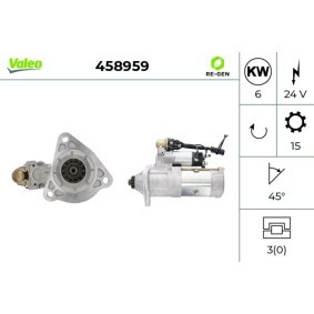 Kjøp Starter av VALEO 458959 til den lave prisen 5690,41 NOK