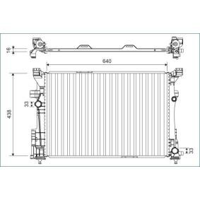 Achetez des Radiateur du moteur VALEO 701133 à prix pour 128,22 €