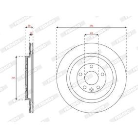 Bremsscheibe DDF2362C-1